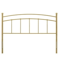 Modway Abigail Twin Metal Headboard in Gold