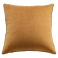 thumbnail image 1 of Modway Accentuate 24" Performance Velvet Throw Pillow in Cognac Green, 1 of 4