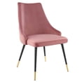 thumbnail image 1 of Modway Adorn Tufted Performance Velvet Dining Side Chair in Dusty Rose, 1 of 10