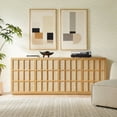 thumbnail image 1 of Modway Aiko 76 Inch Japandi Sideboard in Light Oak, 1 of 9