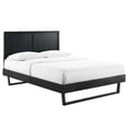 thumbnail image 1 of Modway Alana Full Wood Platform Bed With Angular Frame in Black, 1 of 13