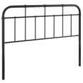 thumbnail image 1 of Modway Alessia Modern Farmhouse Full Metal Spindle Headboard in Black, 1 of 7
