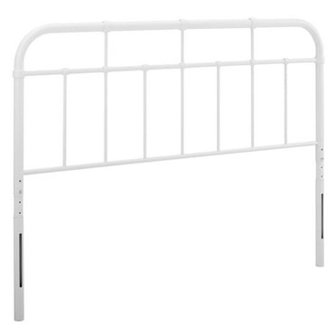 Modway Alessia Queen Metal Headboard in White