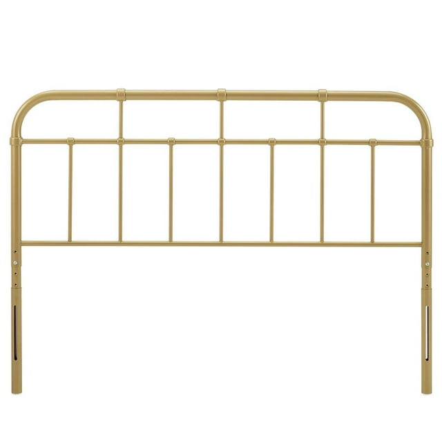 Modway Alessia Twin Metal Headboard in Gold