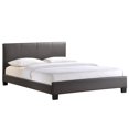 thumbnail image 1 of Modway Alex King Faux Leather Panel Bed in Brown, 1 of 4