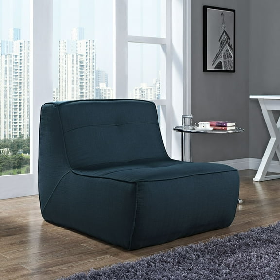 Modway Align Fabric Armchair in Azure
