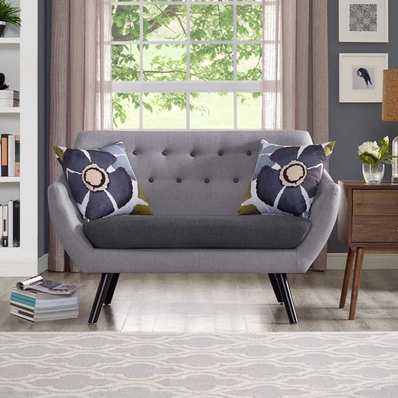 Modway Allegory Loveseat in Light Gray