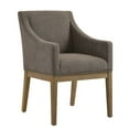 thumbnail image 1 of Modway Alton Fabric Upholstered Dining Armchair in Mocha Natural, 1 of 9