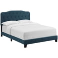 thumbnail image 1 of Modway Amelia Twin Upholstered Fabric Bed, Blue, 1 of 2