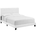 thumbnail image 1 of Modway Amira Queen Upholstered Fabric Bed in White, 1 of 7