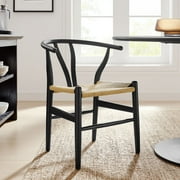 Amish Dining Chair in Black