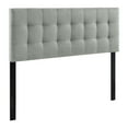 thumbnail image 1 of Modway Lily Full Upholstered Polyester Fabric Headboard in Gray, 1 of 10