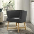 thumbnail image 1 of Modway Anders Upholstered Fabric Accent Chair in Gray, 1 of 8