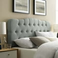 thumbnail image 1 of Modway Annabel Queen Upholstered Fabric Headboard in Gray, 1 of 9