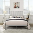 thumbnail image 1 of Modway Annika Queen Platform Bed in Gray, 1 of 7