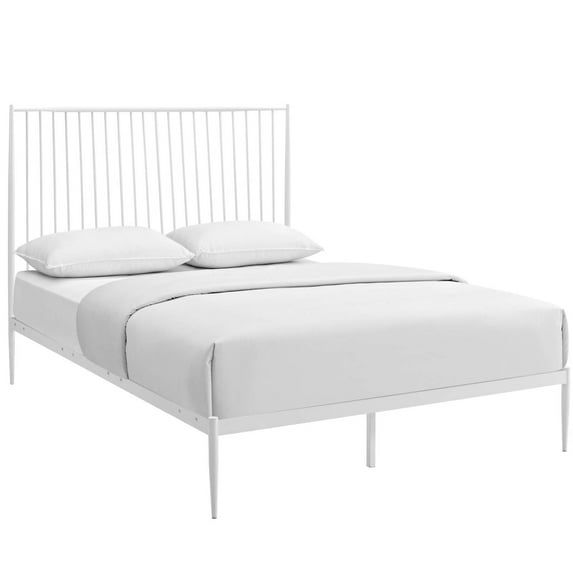 Modway Annika Queen Steel Platform Bed, Multiple Colors