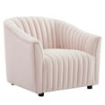 thumbnail image 1 of Modway Announce Modern Performance Velvet Tufted Armchair in Pink, 1 of 3