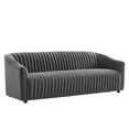 thumbnail image 1 of Modway Announce Performance Velvet Channel Tufted Sofa, Multiple Colors, 1 of 3