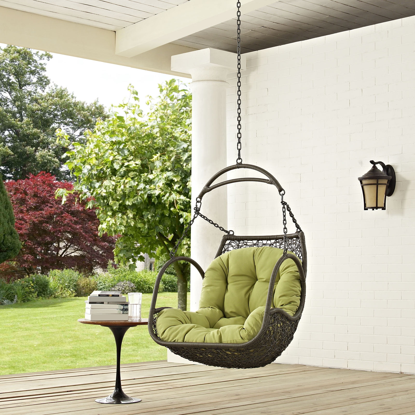 Modway hide outdoor patio swing chair without stand hot sale