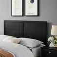 thumbnail image 1 of Modway Archie Twin Modern Rubberwood and MDF Headboard in Black, 1 of 9