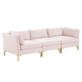 thumbnail image 1 of Modway Ardent Performance Velvet Sofa in Pink, 1 of 12