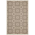 thumbnail image 1 of Modway Ariana 5' x 8' Floral Trellis Area Rug in Beige, 1 of 7