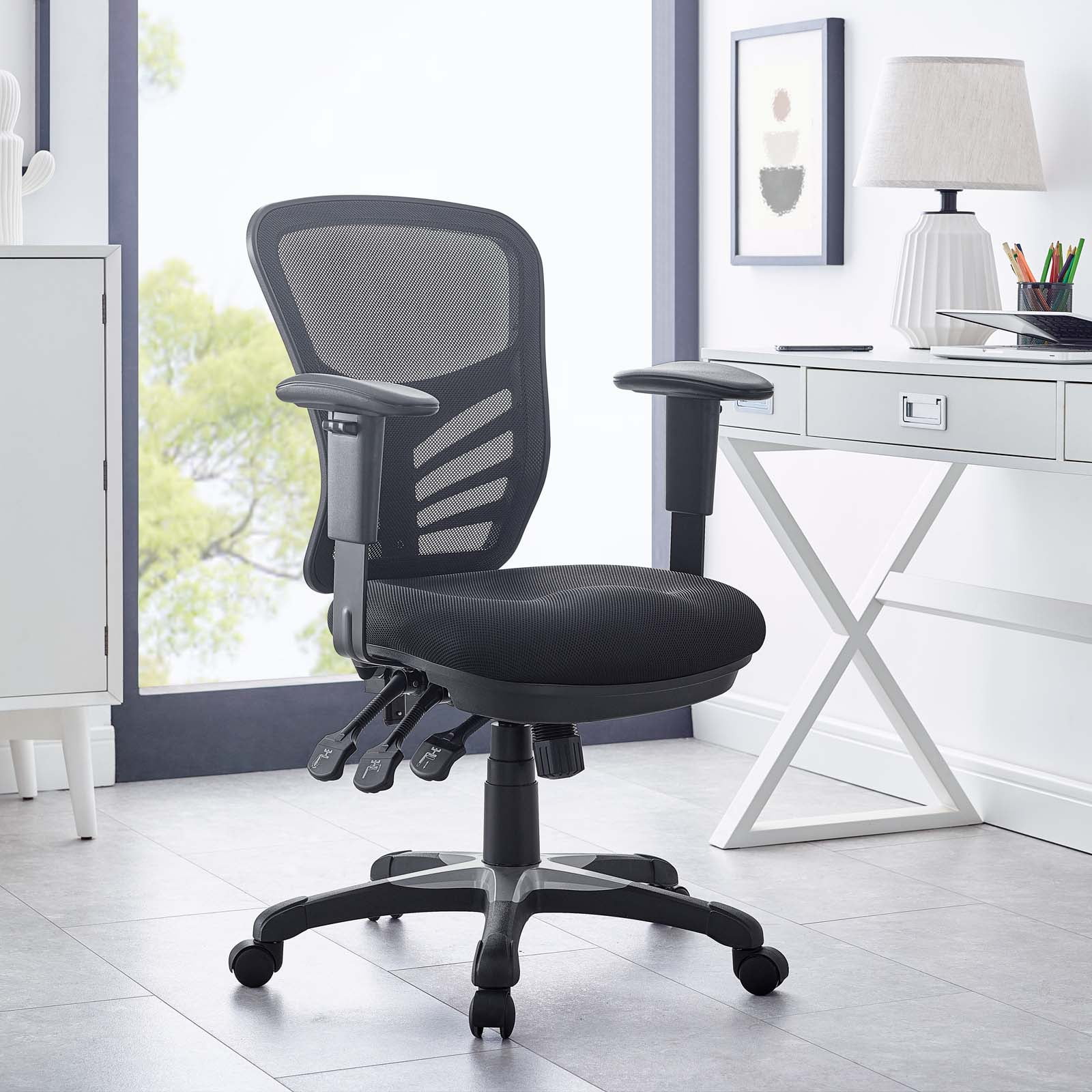 Modway Articulate Mesh Office Chair In Black - Walmart.com