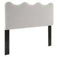 thumbnail image 1 of Modway Athena Performance Velvet King/California King Headboard in Light Gray, 1 of 11