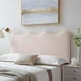 thumbnail image 1 of Modway Athena Performance Velvet King/California King Headboard in Pink, 1 of 10