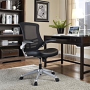 Modway Attainment Office Chair with Leatherette Seat, Multiple Colors