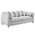 thumbnail image 1 of Modway Avalon Slipcover Fabric Sofa in Light Gray, 1 of 11