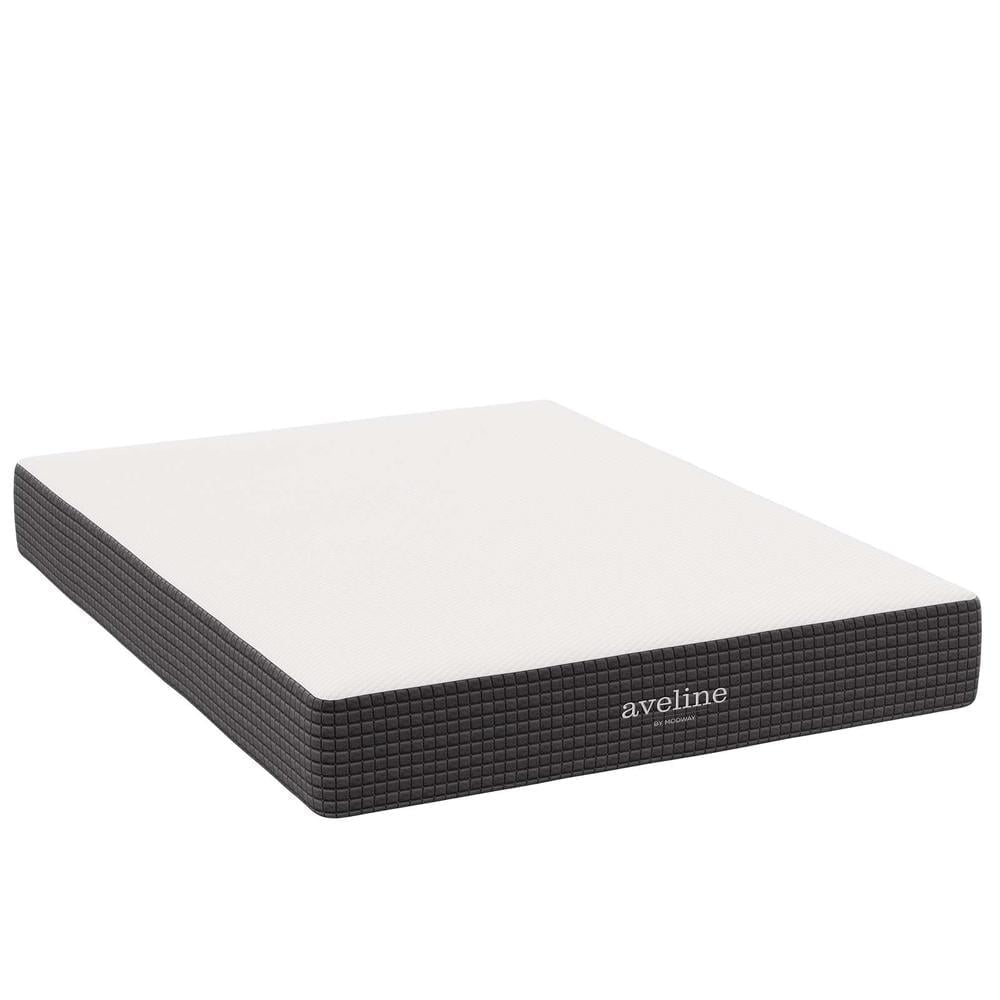 Walmart Saving of  "Modway Aveline Gel-Infused 10"" Queen Memory Foam Mattress, CertiPUR-US Certified, Multiple Colors"