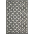 thumbnail image 1 of Modway Avena Moroccan Quatrefoil Trellis 9x12 Indoor and Outdoor Area Rug in Gray and Beige, 1 of 9