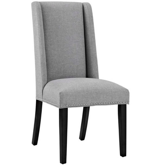 Baron Fabric Dining Chair Light Gray