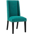 thumbnail image 1 of Modway Baron Fabric Dining Chair in Teal, 1 of 8