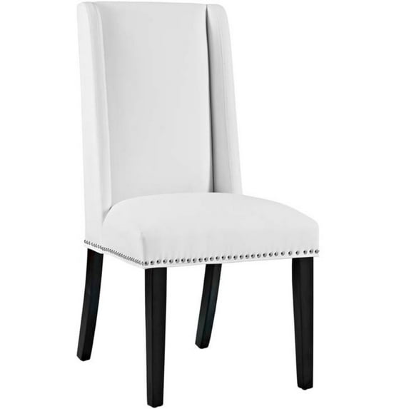 Modway Baron Leatherette Dining Side Chair, Multiple Colors