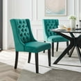thumbnail image 1 of Baronet Performance Velvet Dining Chairs - Set of 2, 1 of 2