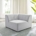 thumbnail image 1 of Modway Bartlett Upholstered Fabric Corner Chair in Ivory, 1 of 7