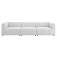 thumbnail image 1 of Modway Bartlett Upholstered Fabric 3-Piece Sofa in Ivory, 1 of 10