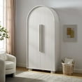 thumbnail image 1 of Bellamy Tall Arched Storage Cabinet in Ash, 1 of 9