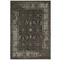 thumbnail image 1 of Berit Distressed Vintage Floral Lattice 5x8 Area Rug in Brown and Beige, 1 of 8