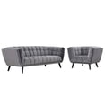 thumbnail image 1 of Bestow 2 Piece Performance Velvet Sofa and Armchair Set by Modway, 1 of 6