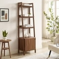 thumbnail image 1 of Modway Bixby 21" Bookshelf in Walnut, 1 of 7