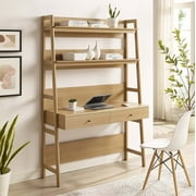مكتب Modway Bixby Modern Style المصنوع من الألواح الخشبية وألواح MDF من خشب البلوط