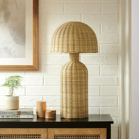 Briar Rattan Table Lamp in Natural