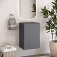 thumbnail image 1 of Modway Bryn 18" Wall-Mount Bathroom Vanity (Sink Basin Not Included) in Gray, 1 of 9