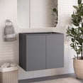 thumbnail image 1 of Modway Bryn 30" Wall-Mount Bathroom Vanity (Sink Basin Not Included) in Gray, 1 of 9