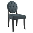 thumbnail image 1 of Modway Button Dining Side Chair in Gray, 1 of 4