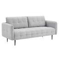 thumbnail image 1 of Modway Cameron Tufted Fabric Sofa in Light Gray, 1 of 10