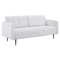 Modway Cameron Tufted Fabric Sofa in White